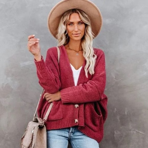 Vici Sweaters - Vici Sweater Cardigan Oversized  XS/S